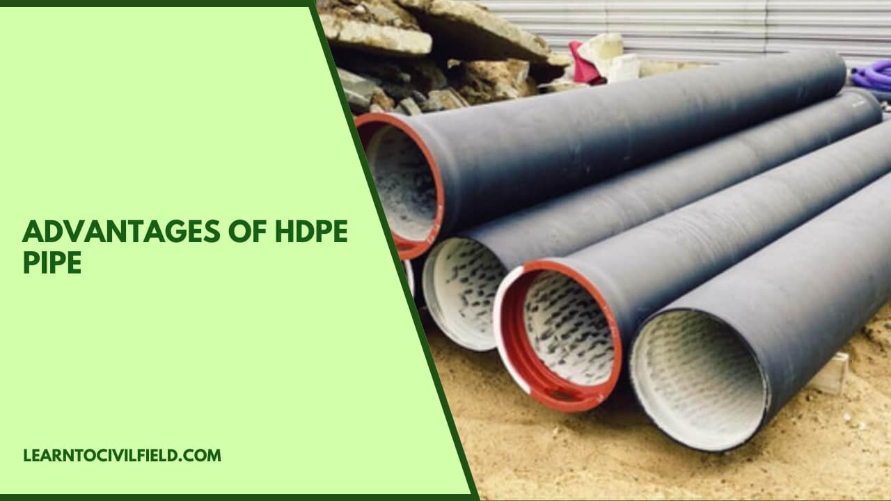 Advantages of HDPE Pipe